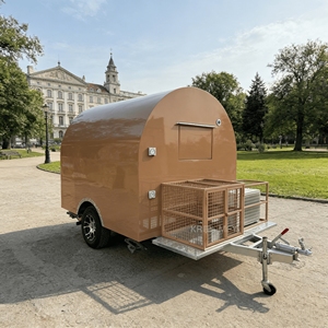 Camión de Comida con Cocina Completa, Carrito de Venta Móvil, Remolque para Café, Helados y Bebidas, Totalmente Equipado - Product Image 1