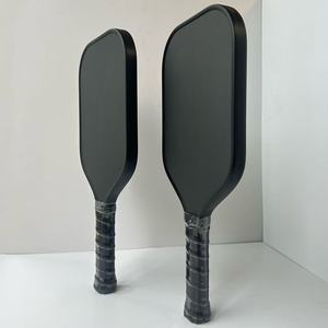 Raquette de pickleball OEM Ridge-Core Design EPP EVA en fibre de carbone brute, équilibrée pour les desserts sucrés, sans motif - Product Image 6