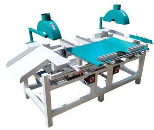 Sierra de banco manual de doble cabezal para carpintería, máquina de corte de madera de doble sierra, cortadora de doble cabezal para trabajar la madera - Product Image 3