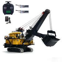 Mini-excavatrice électrique télécommandée P&H 4100XPC 1/25, modèle RTR à assembler, excavatrice minière en métal