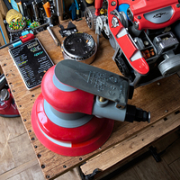 Lijadora Neumática Orbital Aleatoria de Doble Acción de Alta Calidad, Grado Profesional, 5 Pulgadas, 125 mm, Velocidad Variable, Servicio Pesado, 12000 RPM