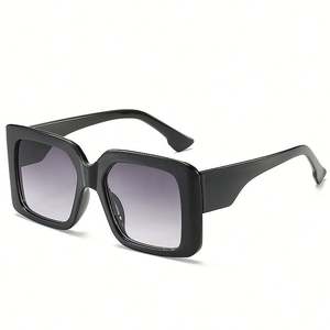 Gafas de Sol Cuadradas Extra Grandes con Logotipo Personalizado, Gafas de Sol de Moda 2025 con Degradado, Protección UV400 para Mujer - Product Image 4