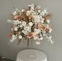 Boules de fleurs artificielles réutilisables de 50 cm, 60 cm, 70 cm, roses, blanches, rouges, grandes, pour arrangements floraux, centres de table pour la décoration de mariage