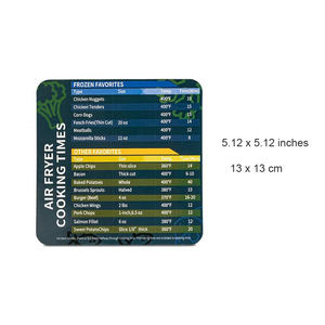 Tapis de cuisson anti adhésifs, 1 pièce, accessoires pour pâtisserie, huile de cuisson, soucoupe à gâteaux grilli, Silicone, friteuse à Air - Product Image 6