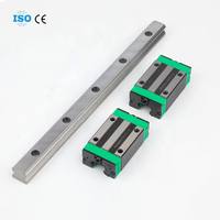 Kit de rail de guidage linéaire haute précision HGR20 avec bloc de guidage carré à billes HGH20HA en acier pour systèmes automatiques