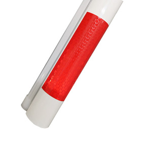 Feu de signalisation LED à énergie solaire, distance visible de 500 m, protection IP65 pour la sécurité routière sur les poteaux électriques - Product Image 3