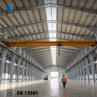Structure en acier galvanisé préfabriquée de haute résistance pour la construction industrielle, entrepôt, atelier, bâtiment