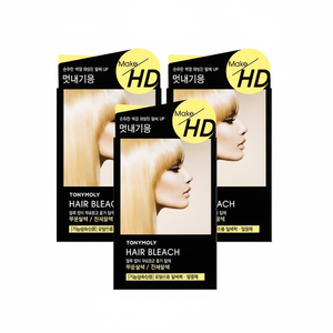 Tonymoly Make HD polvere di candeggina per capelli 3 pz Set di prodotti per la decolorazione permanente dei capelli - Product Image 1