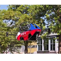 YIVTOL S ZERO Basic EVTOL, aéronef monoplace à fibre de carbone, nouveau parachute, airbag, positionnement GPS, transmission d'images sur 35 km