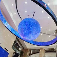 Layar LED fleksibel OEM/ODM layar tampilan fleksibel Pantalla modul lunak jarak kecil dalam ruangan untuk toko iklan