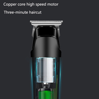 Tondeuse à cheveux professionnelle pour barbier, rechargeable par USB, sans fil, pour hommes, voyage, verrouillage, maison, hôtel, anglais