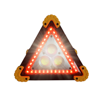 Voyant d'avertissement rouge Triangle de charge de sécurité d'urgence voyant d'avertissement