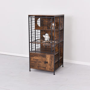 Recém-Projetado Luxo Multi-Funcional <span class=keywords><strong>Cat</strong></span> Apartamento Grande Espaço Pet House <span class=keywords><strong>Cat</strong></span> <span class=keywords><strong>Cage</strong></span> com Respirável Recurso Box Packing - Product Image 1