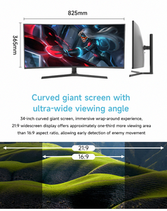 จอ LCD LED ความละเอียดสูง60Hz <span class=keywords><strong>120Hz</strong></span> 144Hz 24นิ้ว27นิ้ว32นิ้ว3440x2160 MVA จอ HD-MI สำหรับนักเล่นเกม240Hz <span class=keywords><strong>4K</strong></span> - Product Image 2