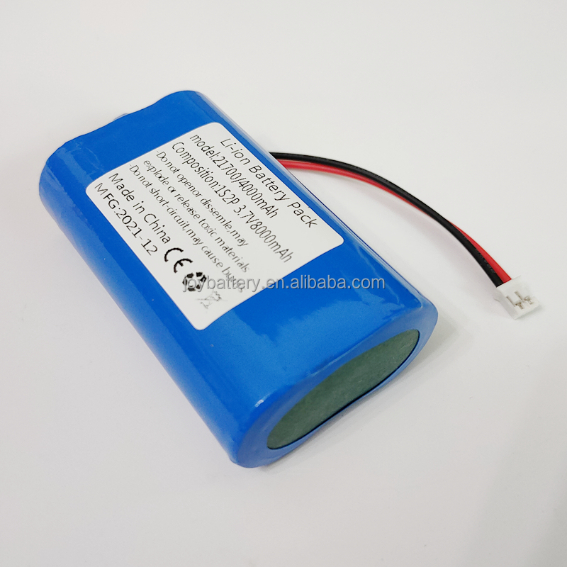 21700 2P 3.7V 8000mAh 9000mah 10000mah 8ah 9ah 10ah 1S2P高