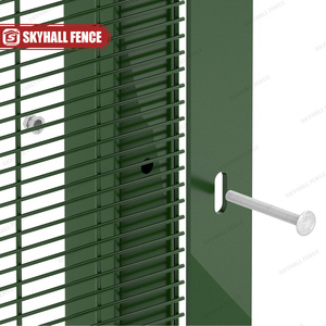 Clôture en acier galvanisé <span class=keywords><strong>et</strong></span> enduit de poudre à haute sécurité, maille 358, clôture de prison, vente chaude - Product Image 4