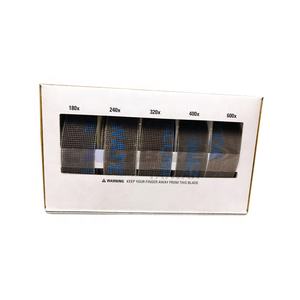 กระดาษทรายม้วนไต้หวัน คาลิเบอร์ 1 นิ้ว x 20 นิ้ว 5 ม้วน แพ็คหลายม้วน ขนาดเม็ดทราย 180X-600X สำหรับเครื่องมือซ่อมแซมยานยนต์ - Product Image 1