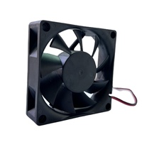 Ventilateur axial à commande de température PWM DC 7020 7cm 70x70x20mm 12V 24V pour terminal de loterie