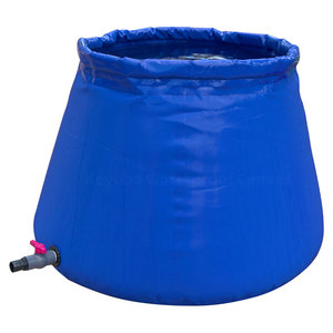 Tanque de Almacenamiento de <span class=keywords><strong>Agua</strong></span> Plegable de PVC de 200L, Sin Soporte, para Riego Agrícola y Camping - Product Image 1