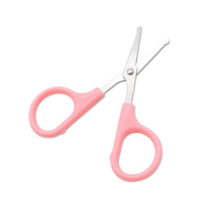 Nose Hair <b>Trimmer</b> Stainless Steel Round Tip Manual Portable Beauty Tool <b>For</b> <b>Men</b> And Women - Product Image 1