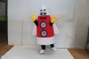 Venta al por mayor Halloween Rocket mascota disfraz diseño personalizado adulto Rocker mascota para la venta - Product Image 5