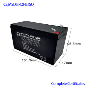 HY-24V4.0AH bán buôn 24v4.0ah kín chì axit pin có thể sạc lại cuộc sống lâu dài UPS Công cụ điện tử Pin - Product Image 2