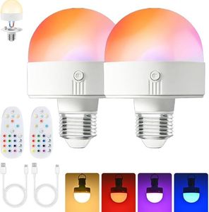 Dimmbare Fernbedienbare Kabellose Magnetische Batteriebetriebene Glühbirnen Tragbare Lampen Wiederaufladbare Glühbirne Nachtlicht - Product Image 6