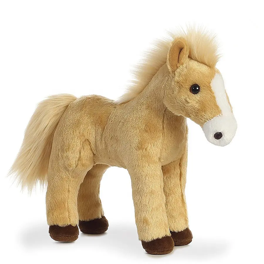 Stuffed Plush Toy Animal Custom Toy Cheaper Pillow Kawaii Fluffy Horse Plush Toys Stuffed Animals For Baby Gift