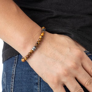 6mm luxe mince hommes Bracelet <span class=keywords><strong>hématite</strong></span> yeux <span class=keywords><strong>de</strong></span> <span class=keywords><strong>tigre</strong></span> lave pierre naturelle perles Homme Bracelets & Bracelets énergie Yoga bijoux Pulseira - Product Image 5