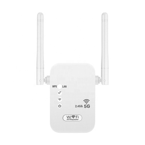 Wi-Fi Extender Signal Booster Amplifier 1200Mbps Wireless Wifi Repeater Network Repetidor Versterker <b>Adapter</b> LGX-D7 Simple Setup - Product Image 1