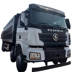 รถบรรทุก SHACMAN X3000 8x4 ขับเคลื่อนขวา/ซ้าย เครื่องยนต์ดีเซลขนาดใหญ่ รถดัมพ์ เกียร์ธรรมดา ระบบไฮดรอลิก Weichai รถบรรทุกใหม่ - Product Image 1