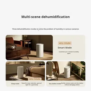 Déshumidificateur intelligent Xiao Mi Mijia 13L DM-CS13BFA5A, contrôle par application, élimination de l'humidité, absorbeur d'humidité de l'air, déshumidificateur de vêtements - Product Image 5