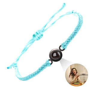 Braccialetto personalizzato ti amo in 100 lingue coppia braccialetto regalo per <span class=keywords><strong>lei</strong></span> <span class=keywords><strong>lui</strong></span> - Product Image 4