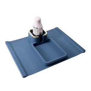 Plateau de canapé en silicone pliable, imperméable et de qualité alimentaire, meilleur que le bois, pour manger, repose-bras de canapé, plateau de repos pour bras de canapé - Product Image 5