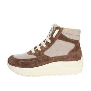 Candice Copper Donna Sneakers Marron Chaussures à plateforme hautes - Product Image 1