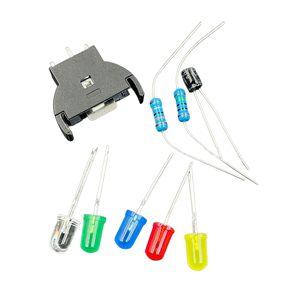 Kit de réparation pour ports de manette SEGA <span class=keywords><strong>Dreamcast</strong></span> DC : PCB, LED d'alimentation, fusible, condensateur, support de batterie - Product Image 6