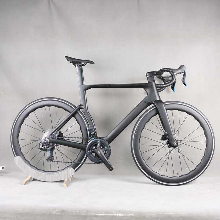 Newest 2X12S Aero Road Bike TT-X80 - 24 Speed Hydraulic Di2