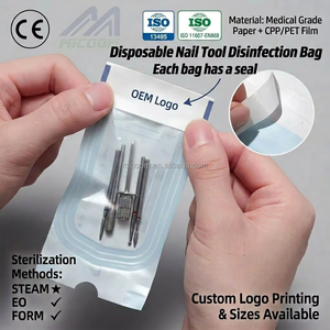 Bolsa Estéril Autosellable para Vapeadores Desechables, Personalizable por el Fabricante, con Certificación CE e ISO, Tamaños Estándar, 3.5''x10'' 90x260mm - Product Image 4