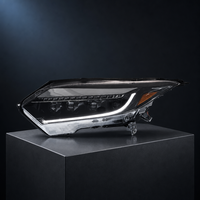 Ensemble de phares à montage direct pour Honda Vezel 2015-2018 avec lentille multi-projecteur et boîtier noir brillant amélioré
