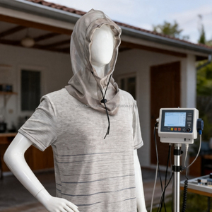 หน้ากากใยเงินป้องกัน EMF ป้องกันรังสี RF สำหรับ WiFi Bluetooth ใช้ได้ทุกวัน - Product Image 5