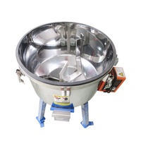Mélangeur de poudre vertical automatique en acier inoxydable de 150 kg avec pompe pour plastique PVC et couleurs
