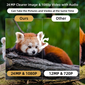 Caméra de chasse avec vision nocturne, alimentée par énergie solaire, étanche, pour utilisation en extérieur - Product Image 4