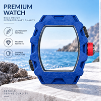 Montre de sport de haute qualité, entièrement automatique, mécanique, avec boîtier en fibre de carbone NTPT, design évidé, modèle 3503.