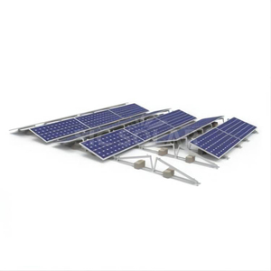 Support solaire à ballast pour toit plat en béton, montage est-ouest - Product Image 1
