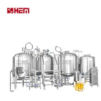 Système de brasserie artisanale Hermann 1000L, cuve de fermentation, équipement de brassage de bière avec pompe, composant central, haute productivité