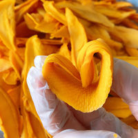 Gedroogde Mango Slices, Zachte Kauwbare Fruitsnack voor Groothandel & Voedingsmiddelen Grondstof