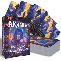 Колода Таро Akashic Records: 78 карт с посланиями от души, карты Таро для духовного роста для начинающих, оптовая продажа OEM