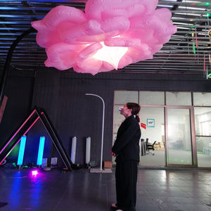 Lámpara de Base Fotográfica con Forma de Rosa, Sensor de Movimiento Corporal, Pétalos de Flores que se Abren, Sombrilla Mecánica, Dispositivo Interactivo de Luz - Product Image 2