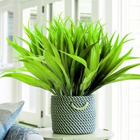 Verdure artificielle Herbe artificielle Plantes d'extérieur en plastique Herbe de verdure résistante aux UV