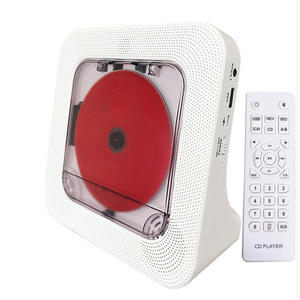 Reproductor de CD Portátil con Bluetooth 5.1, Altavoces Estéreo Dobles de 3W, Entrada USB/AUX, Control Remoto para el Hogar, Fiestas y Aprendizaje - Product Image 1